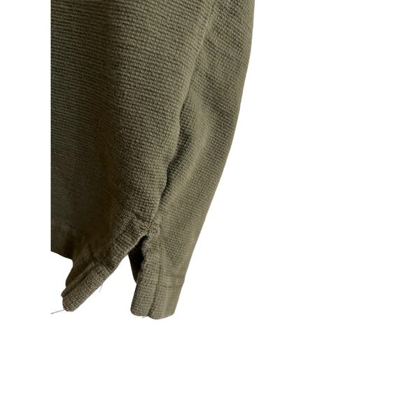 redhead brand co. men polo shirt 3/4 button short sleeve green sz xl - Picture 5 of 10